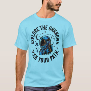 Camiseta ExploraLoDesconocido Más allá de lo conocido Astro