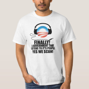 Camiseta Exploramos sí - escándalo Snooping anti del NSA 
