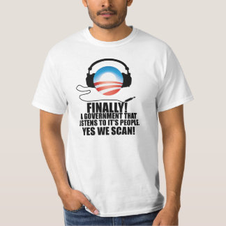 Camiseta Exploramos sí - escándalo Snooping anti del NSA de