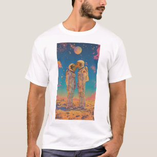Camiseta Explorando astronautas femeninas en el espacio de