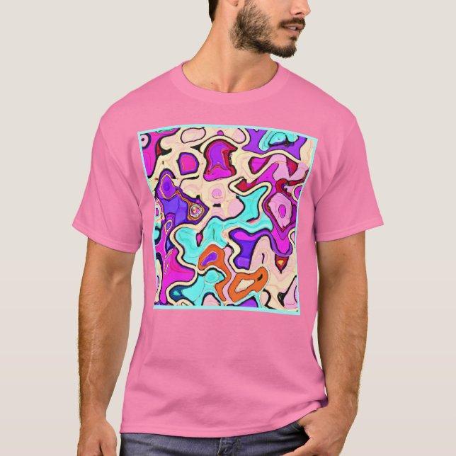 Camiseta Explorando el arte de nuestros coloridos patrones (Anverso)
