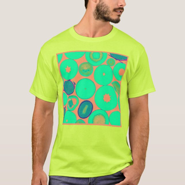 Camiseta Explorando el arte de nuestros elegantes patrones  (Anverso)