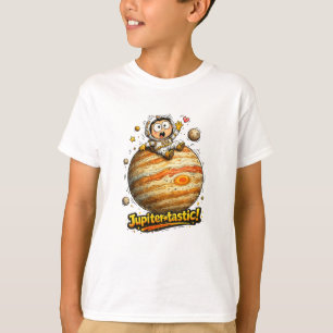 Camiseta Explorando Júpiter con Estilo