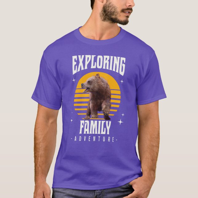 Camiseta Explorando la aventura familiar (Anverso)