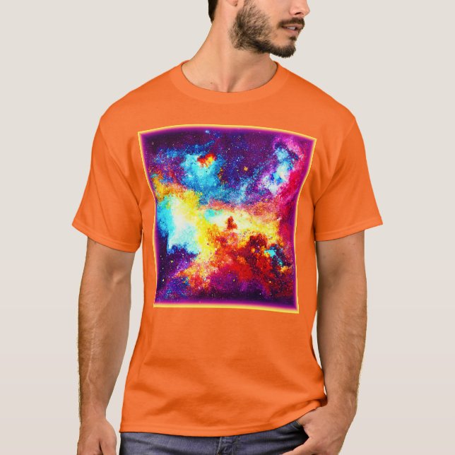Camiseta Explorando la Nebulosa más brillante. ¡Hazte con u (Anverso)