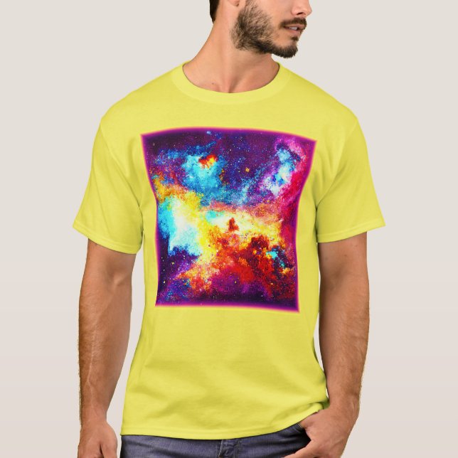 Camiseta Explorando la Nebulosa más brillante. ¡Hazte con u (Anverso)
