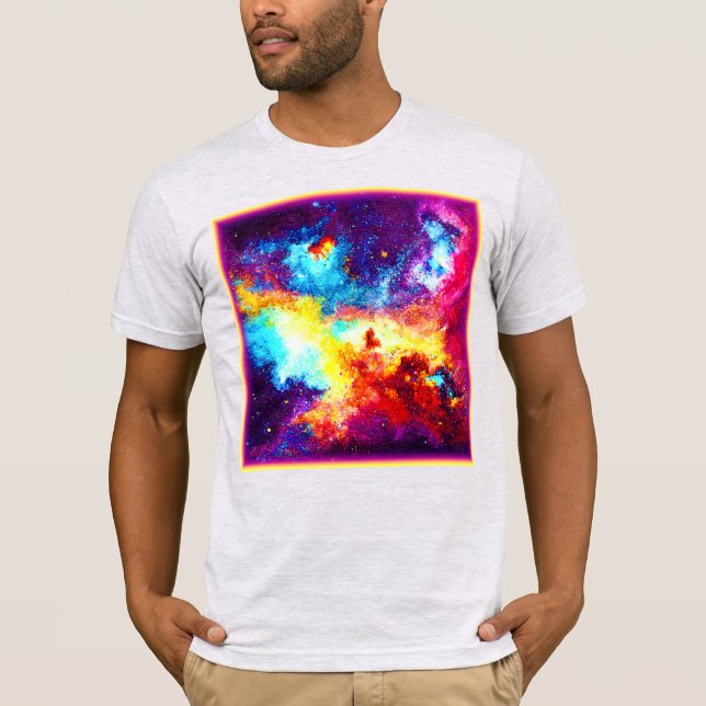 Camiseta Explorando la Nebulosa más brillante. ¡Hazte con u (Anverso)