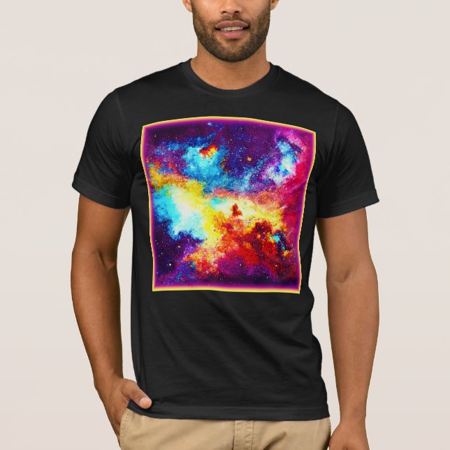 Camiseta Explorando la Nebulosa más brillante. ¡Hazte con u (Anverso)