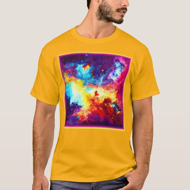 Camiseta Explorando la Nebulosa más brillante. ¡Hazte con u (Anverso)
