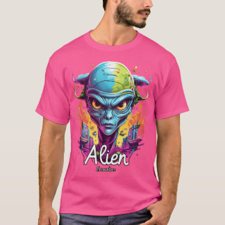 Camiseta Explorando maravillas extraterrestre - Los Fascina