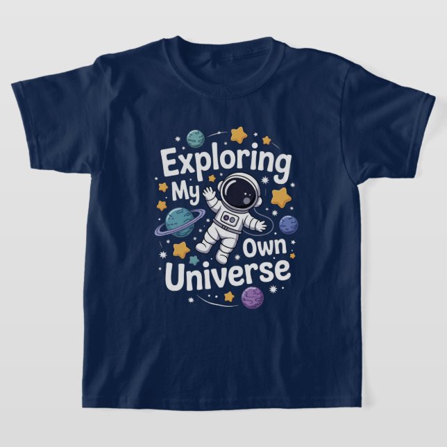 Camiseta Explorando Mi Propio Universo (Distribución)