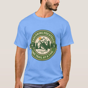 Camiseta Explorando Pocatello One Trail at a Time