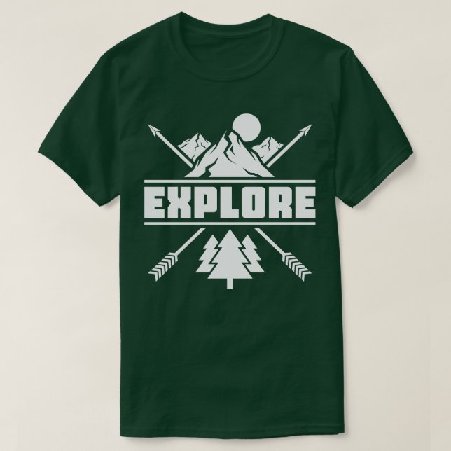 Camiseta Explorar (Diseño del anverso)