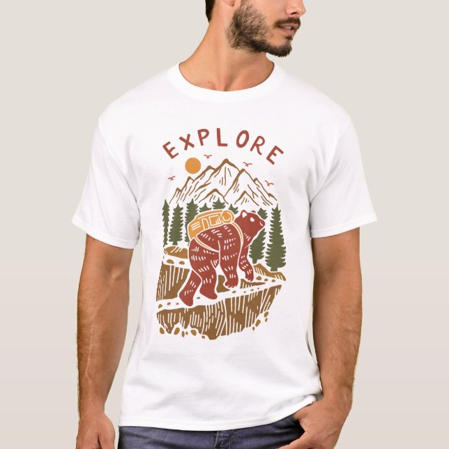 Camiseta Explorar (Anverso)
