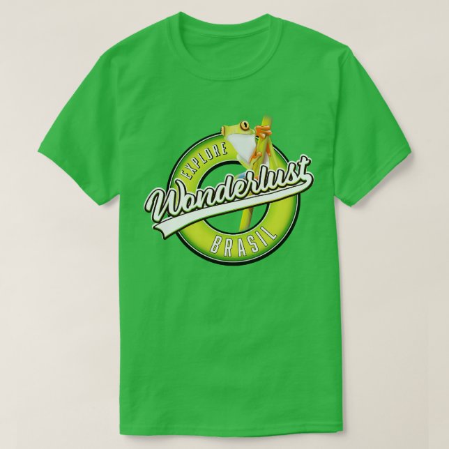 Camiseta Explorar Brasil: Maravilla (Diseño del anverso)