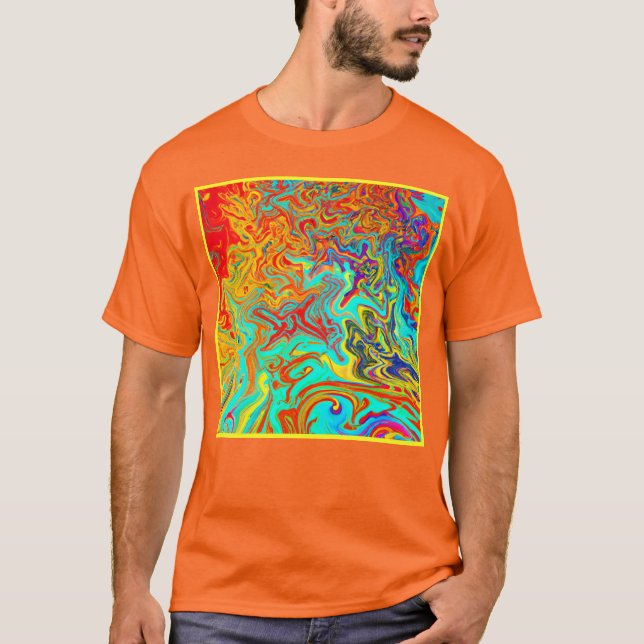 Camiseta Explorar conceptos de diseño abstracto (Anverso)