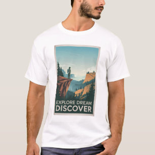 Camiseta Explorar el descubrimiento de sueños