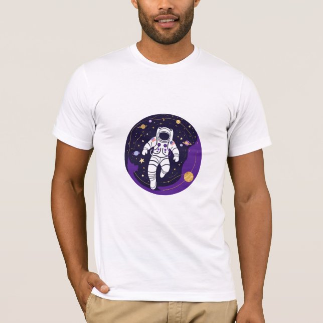Camiseta Explorar el espacio (Anverso)