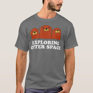 Camiseta Explorar el espacio exterior más allá del mar del 