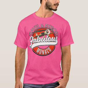 Camiseta Explorar el fabuloso Mónaco