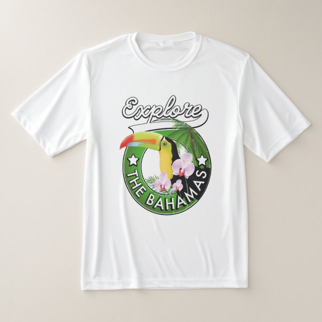 Camiseta Explorar el logo de Bahamas (Distribución)