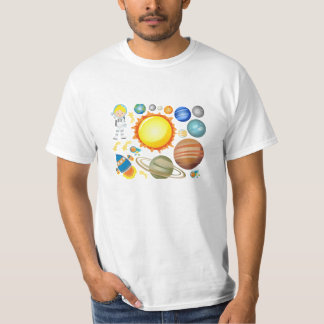 Camiseta Explorar el universo en estilo