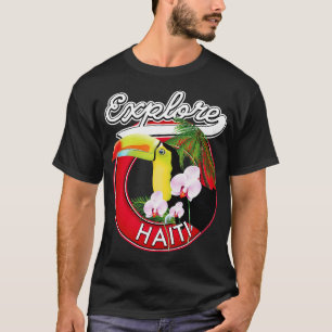 Camiseta explorar Haití