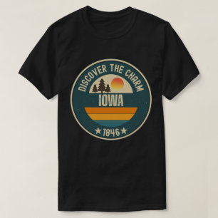 Camiseta Explorar Iowa- Diseños para cada amante
