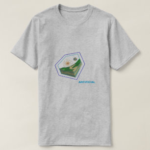 Camiseta Explorar la intersección de lo artificial