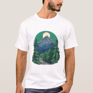 Camiseta Explorar lo salvaje: La aventura y la naturaleza d