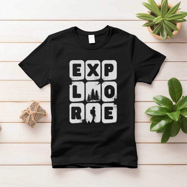 Camiseta Explorar los mejores hombres de impresión modernos (Subido por el creador)