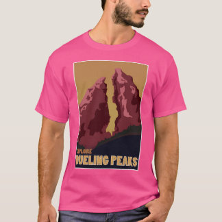 Camiseta Explorar los picos de agotamiento