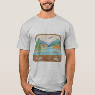 Camiseta Explorar más - Tee de aventuras al aire libre