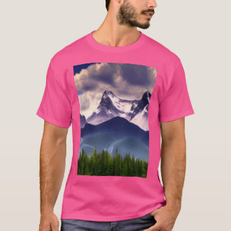 Camiseta Explorar paisajes de montaña activos