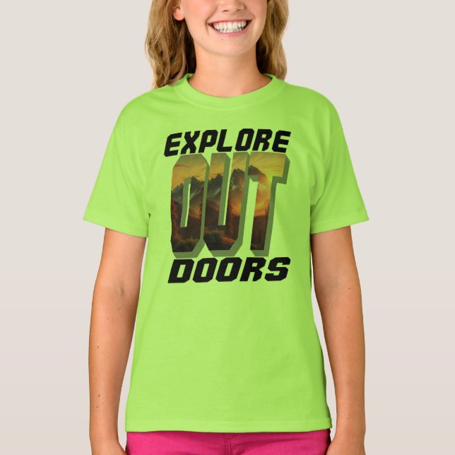 CAMISETA EXPLORAR PUERTAS (Anverso)