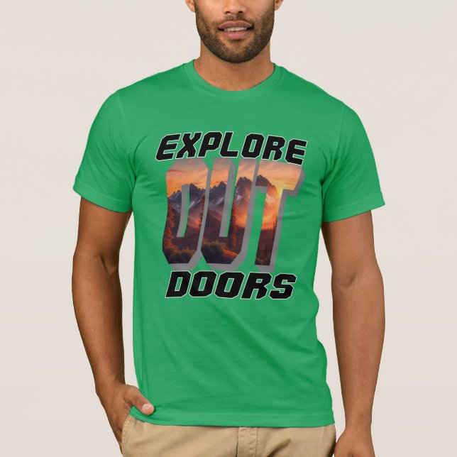 CAMISETA EXPLORAR PUERTAS (Anverso)