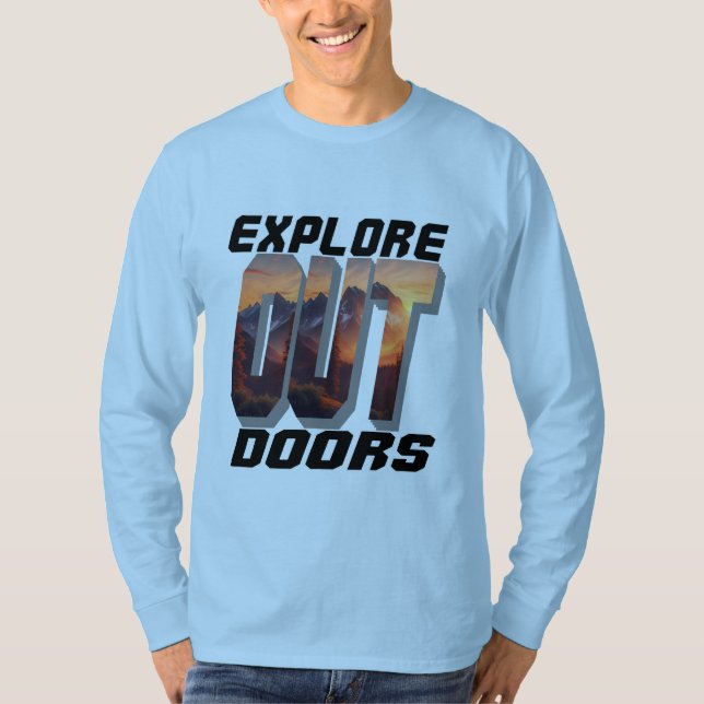 CAMISETA EXPLORAR PUERTAS (Anverso)