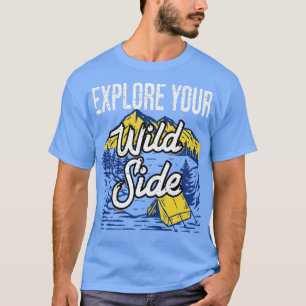 Camiseta Explorar su lado salvaje