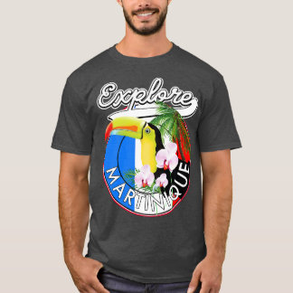 Camiseta Explorar viajes de Martinica