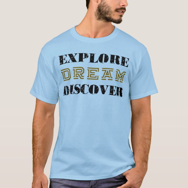 Camiseta Explore DREAM Discover (Anverso)