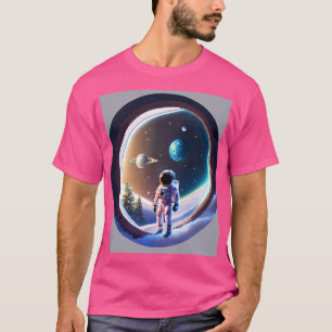 Camiseta Explore el cosmos con estilo - Astronauta vibes, E