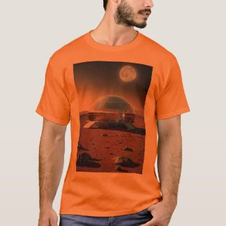 Camiseta "Explore el Cosmos en estilo: Luna y el planeta T-