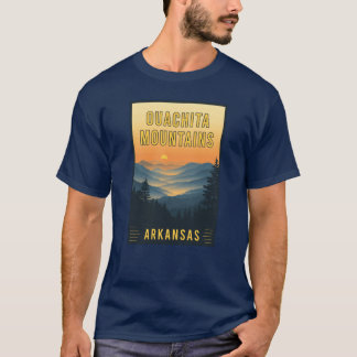 Camiseta Explore el paisaje de las montañas de Ouachita