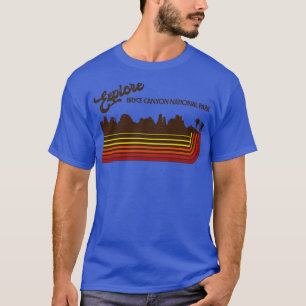 Camiseta Explore el Parque Nacional del Cañón Bryce Retro 7