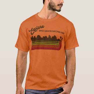 Camiseta Explore el Parque Nacional del Cañón Bryce Retro 7