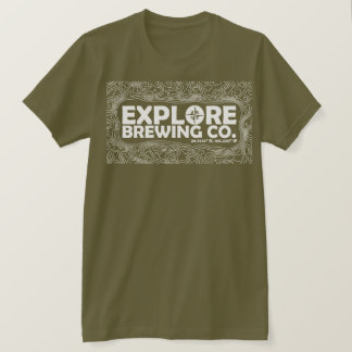 Camiseta Explore la elaboración de la cerveza (la impresión