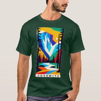 Camiseta Explore la majestuosa naturaleza de Yosemite TShir