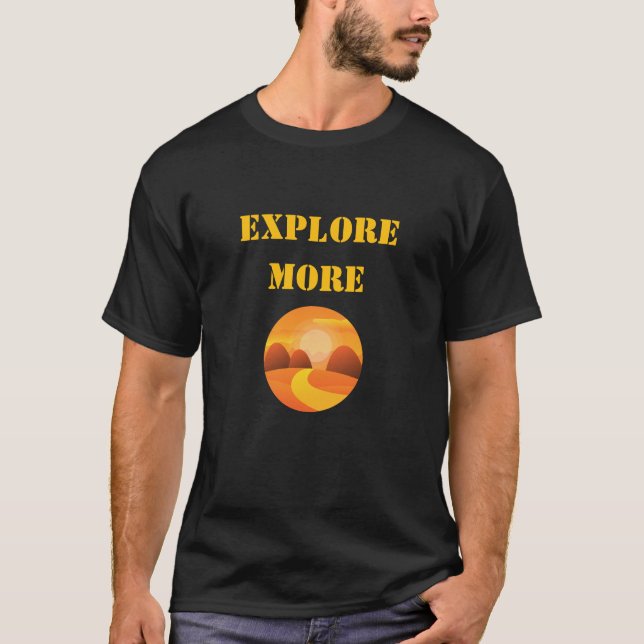 Camiseta Explore More Adventure T-Shirt (Anverso)