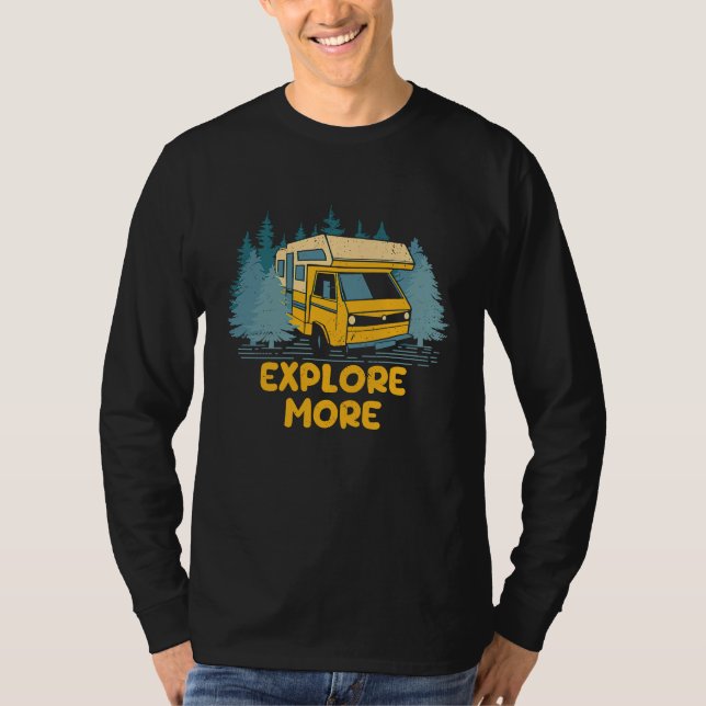 Camiseta Explore More Vacation Trip Tour Travel Tourist Roa (Anverso)