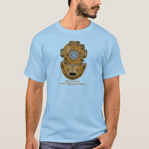 Camiseta Explore otro mundo (el casco del salto profundo)